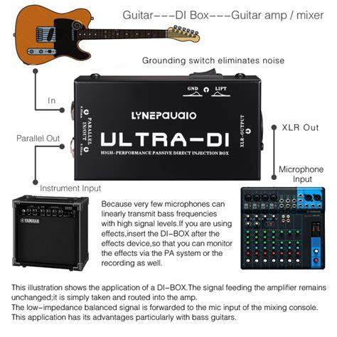 electric guitar and di box connections|best di box for recording.